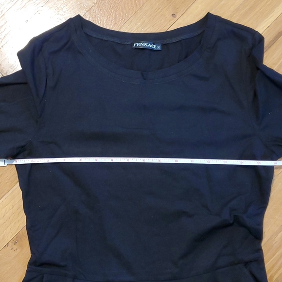 NWOT! A-line Cotton Midi Dress - Picture 4 of 9